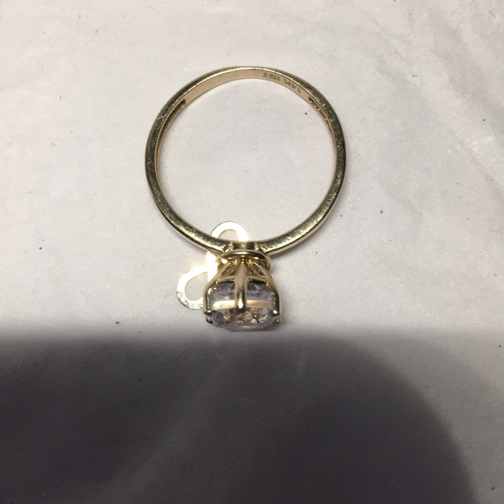 New 14K  gold  engagement ring - Picture 5 of 7